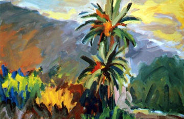 En Sopalmo1 -61x50cm -Óleo Lienzo - 2000 - VENDIDO